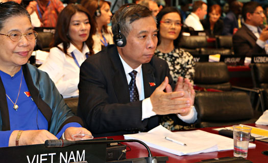 Phó Chủ tịch Thường trực Quốc hội dự lễ bế mạc Đại hội đồng IPU 141